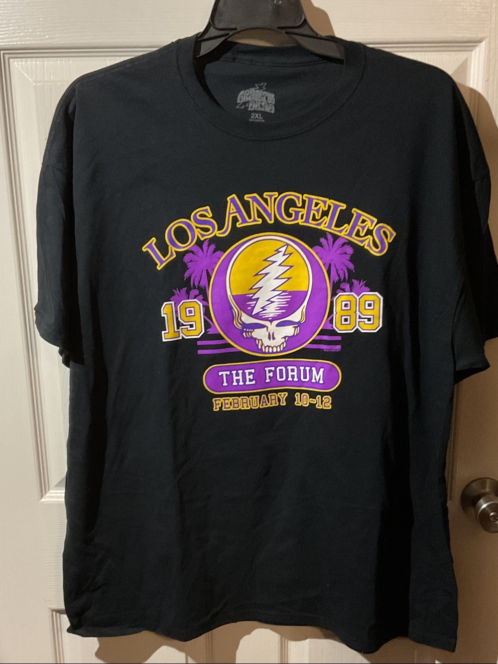 Grateful Dead x Los Angeles Lakers 1989 The Forum Tee
